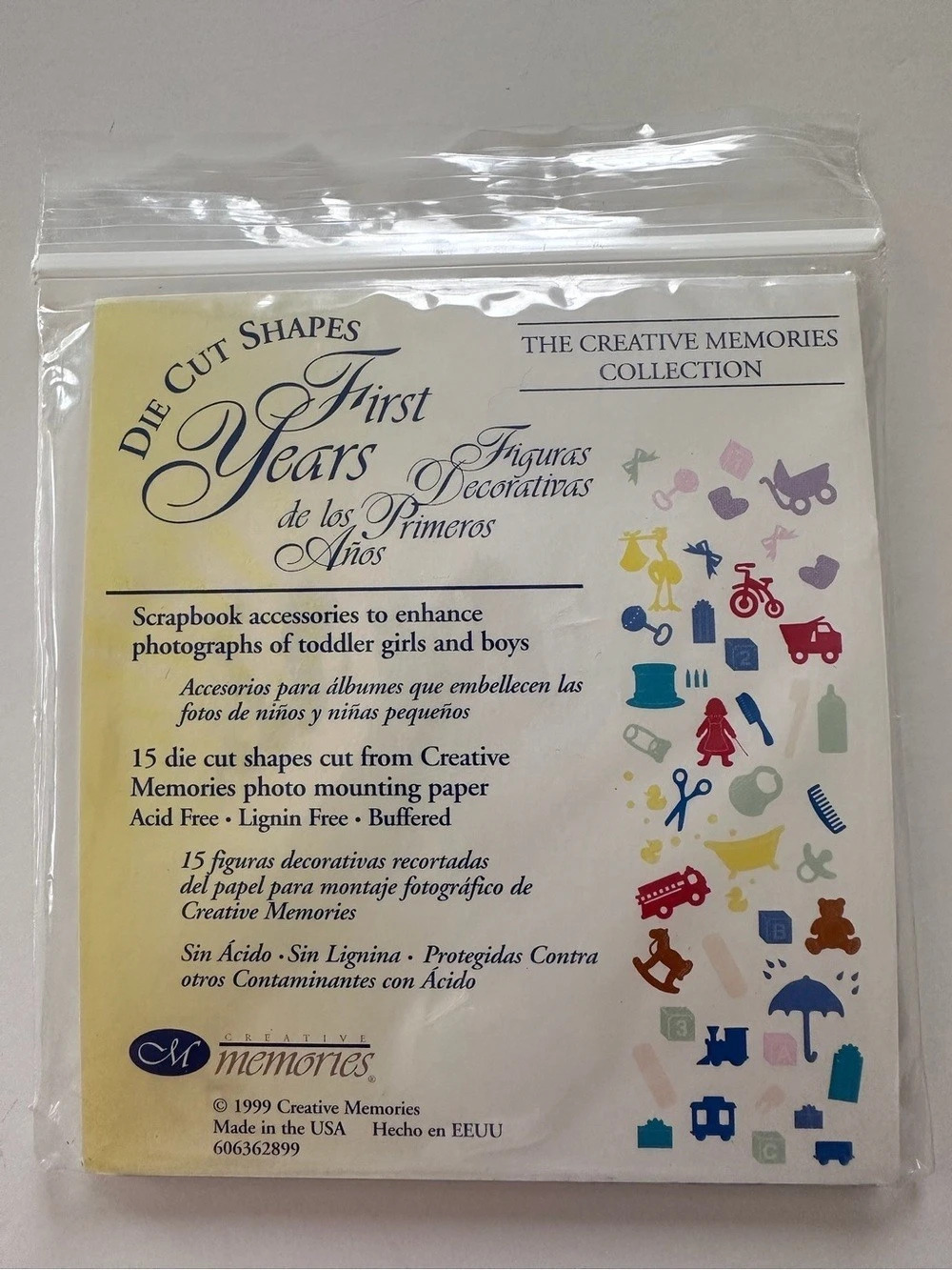 Creative Memories First Years Die Cut Pack